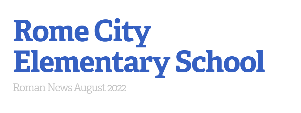August Newsletter