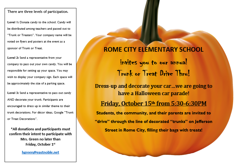 Trunk or Treat