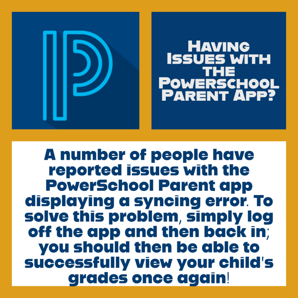 Powerschool App Issue