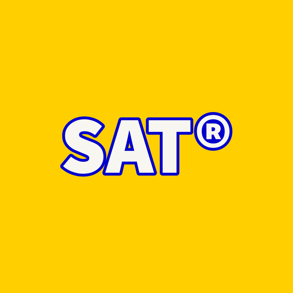 SAT followed by trademark symbol