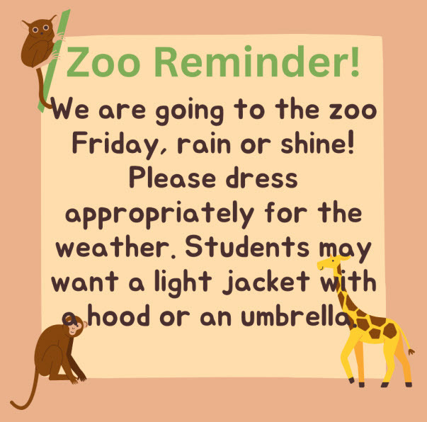 Zoo Reminder